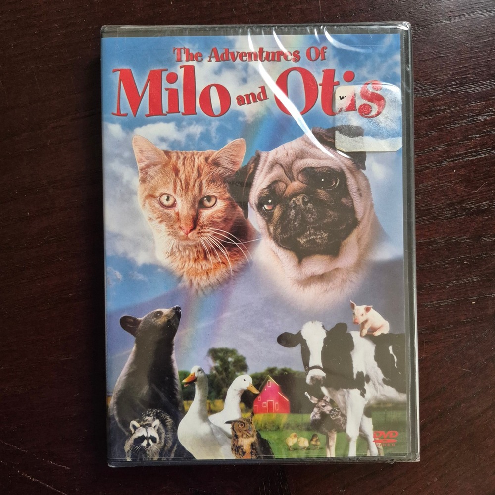 The Adventures of Milo and Otis DVD New Sealed Family Live Action Movie 50149